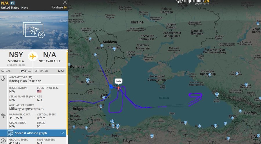 &ldquo;S&aacute;t thủ săn ngầm&rdquo; Mỹ xuất hiện ở biển Đen trước khi UAV Ukraine tấn c&ocirc;ng - Ảnh 1.