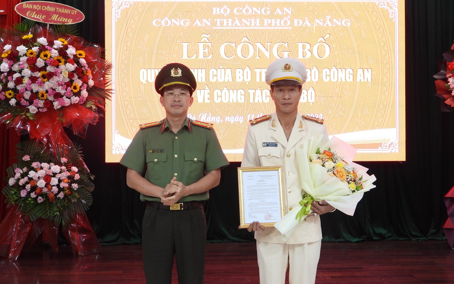 Thượng tá Trần Minh Nguyên giữ chức vụ Phó Giám đốc Công an TP Đà Nẵng
