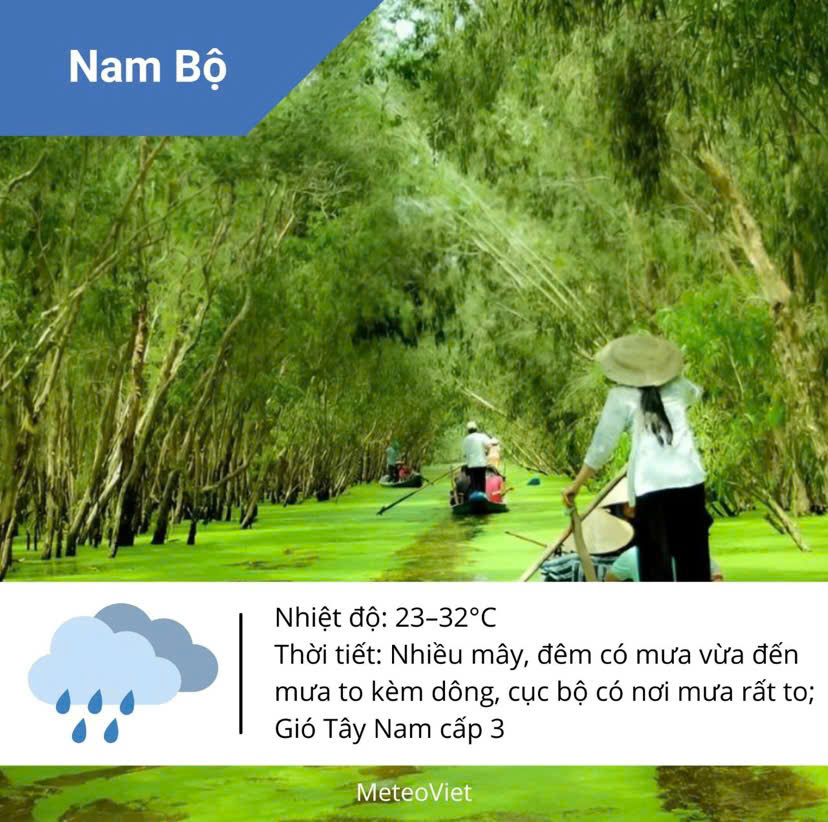 Thời tiết TP HCM hôm nay, 12-6: Ảnh hưởng của bão số 1, mưa tăng- Ảnh 2.