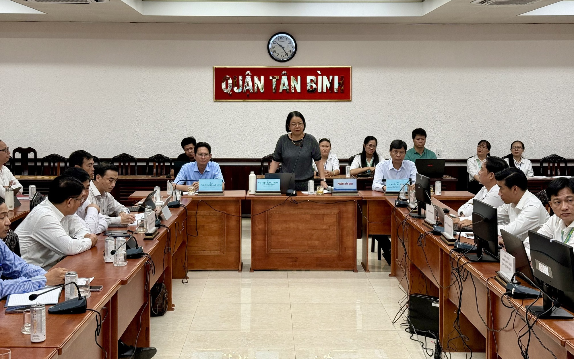 Cận cảnh buổi vận hành thử nghiệm hoạt động của phường mới sau sắp xếp tại TP HCM