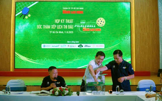 Giải Pickleball Báo Người Lao Động lần 1 - 2025: Sôi động trước giờ G