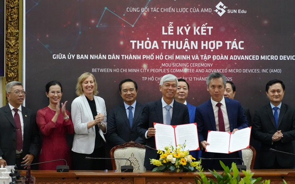 AMD đồng hành, hợp tác chặt chẽ với TP HCM