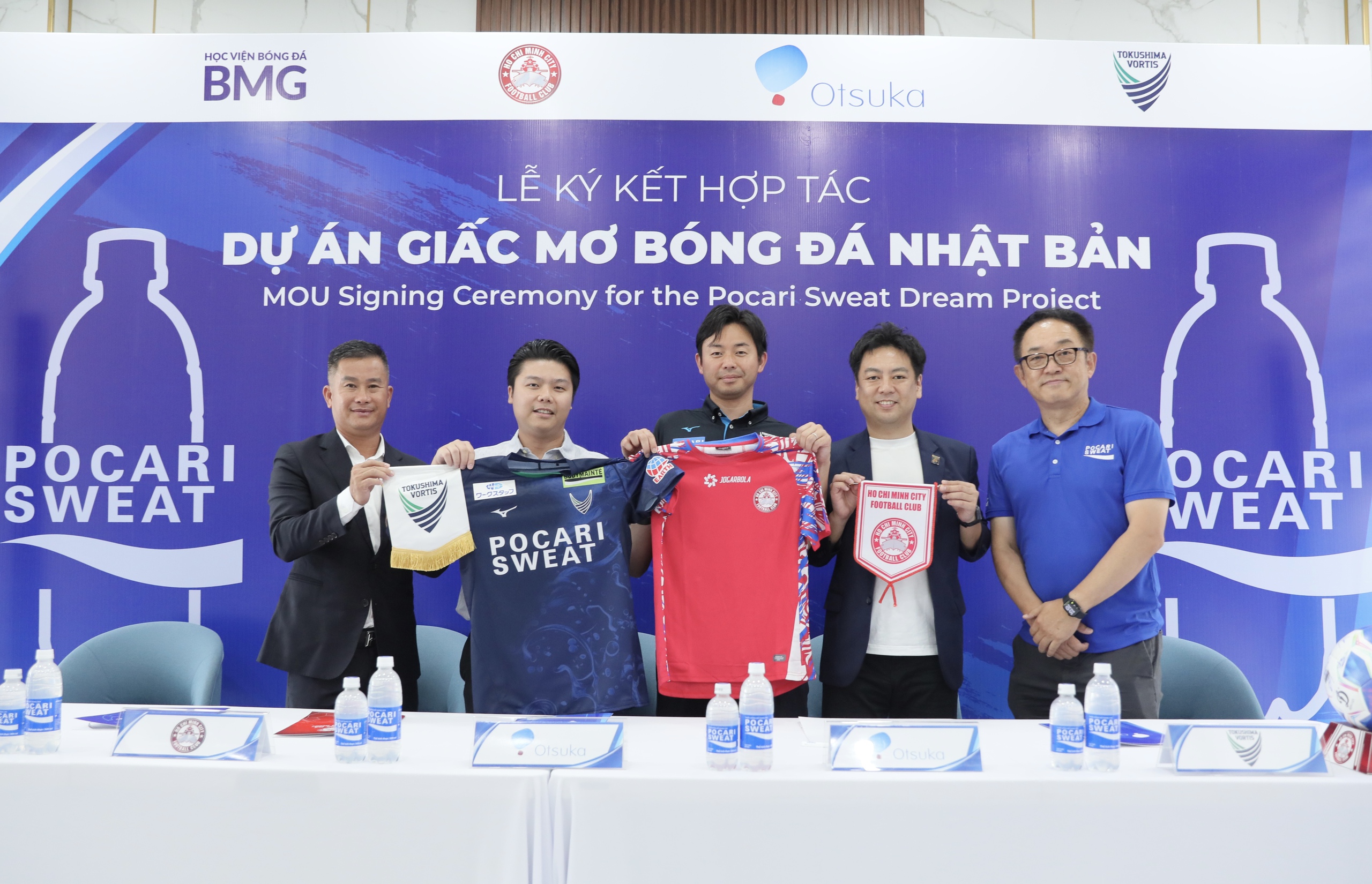 CLB TP HCM kết hợp với CLB J-League 2, ra mắt Dự án "Giấc mơ Bóng đá Nhật Bản"- Ảnh 1.