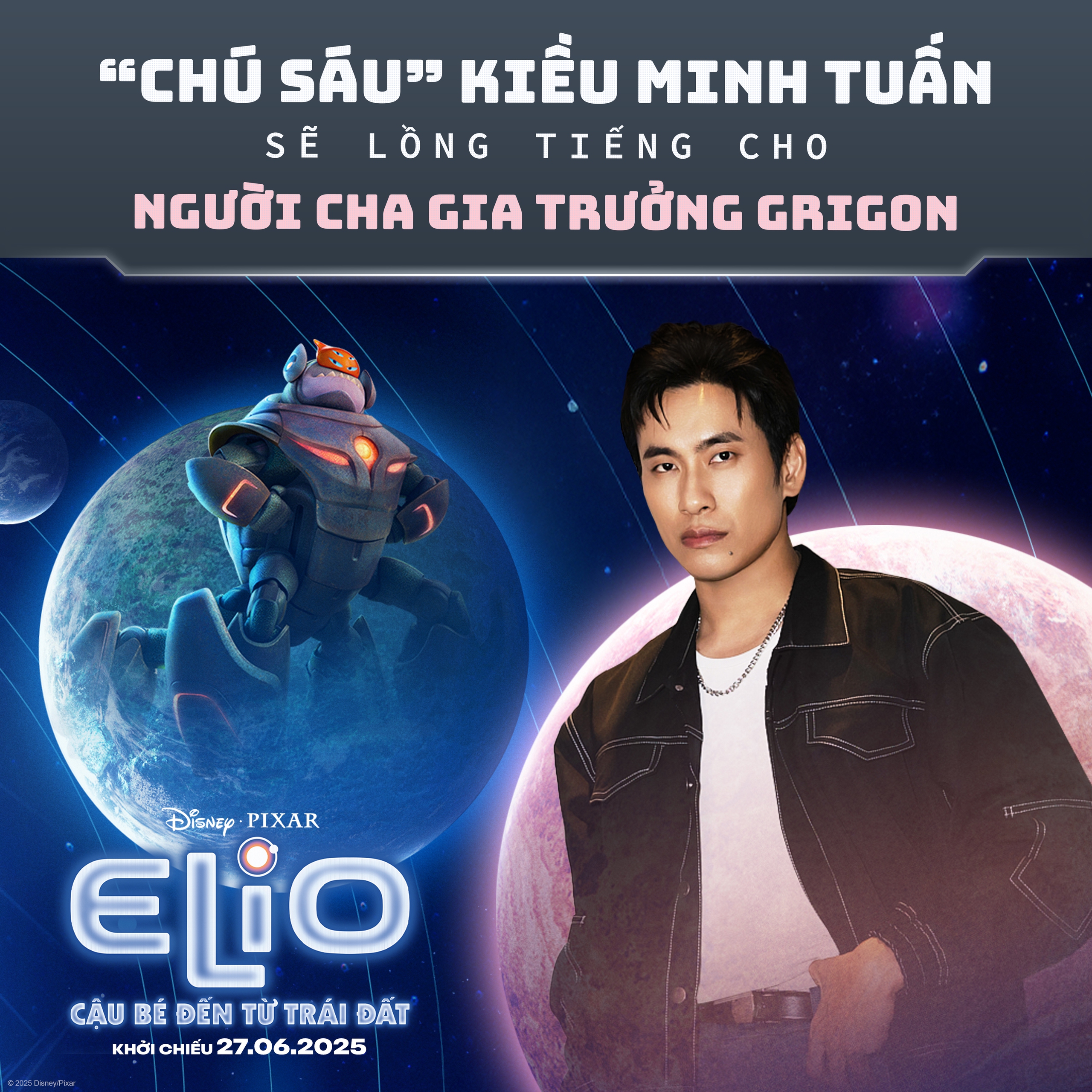 Kiều Minh Tuấn lồng tiếng phản diện Grigon- Ảnh 1.
