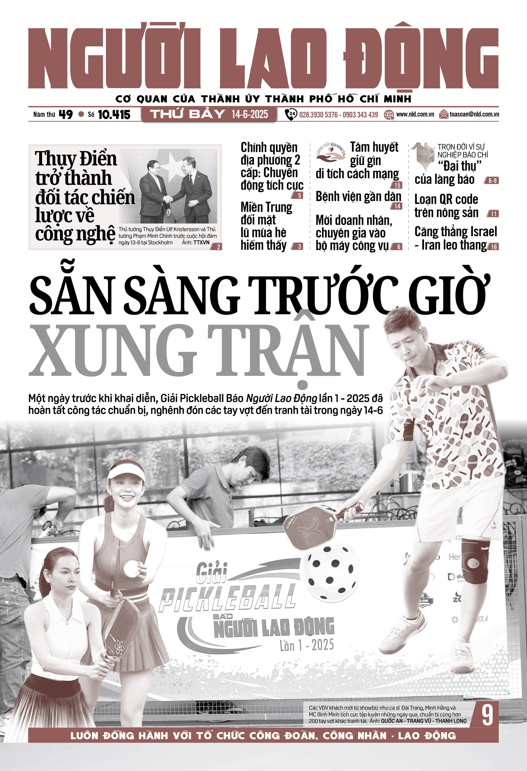 Báo in ngày 14-6: Miền Trung đối mặt lũ mùa hè hiếm thấy- Ảnh 1.