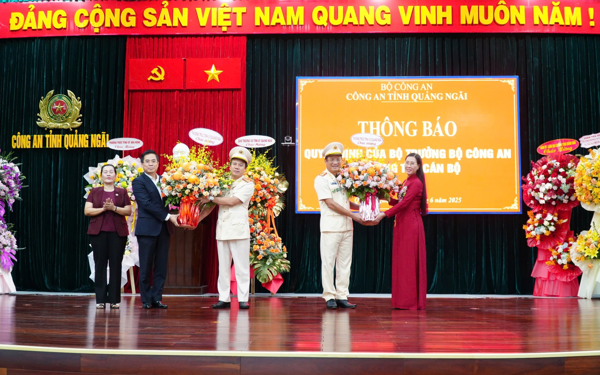 Quảng Ngãi có giám đốc Công an tỉnh 47 tuổi