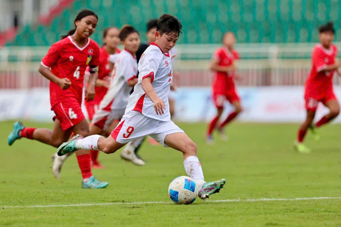U19 nữ Đông Nam Á xác định 2 cặp bán kết- Ảnh 1.