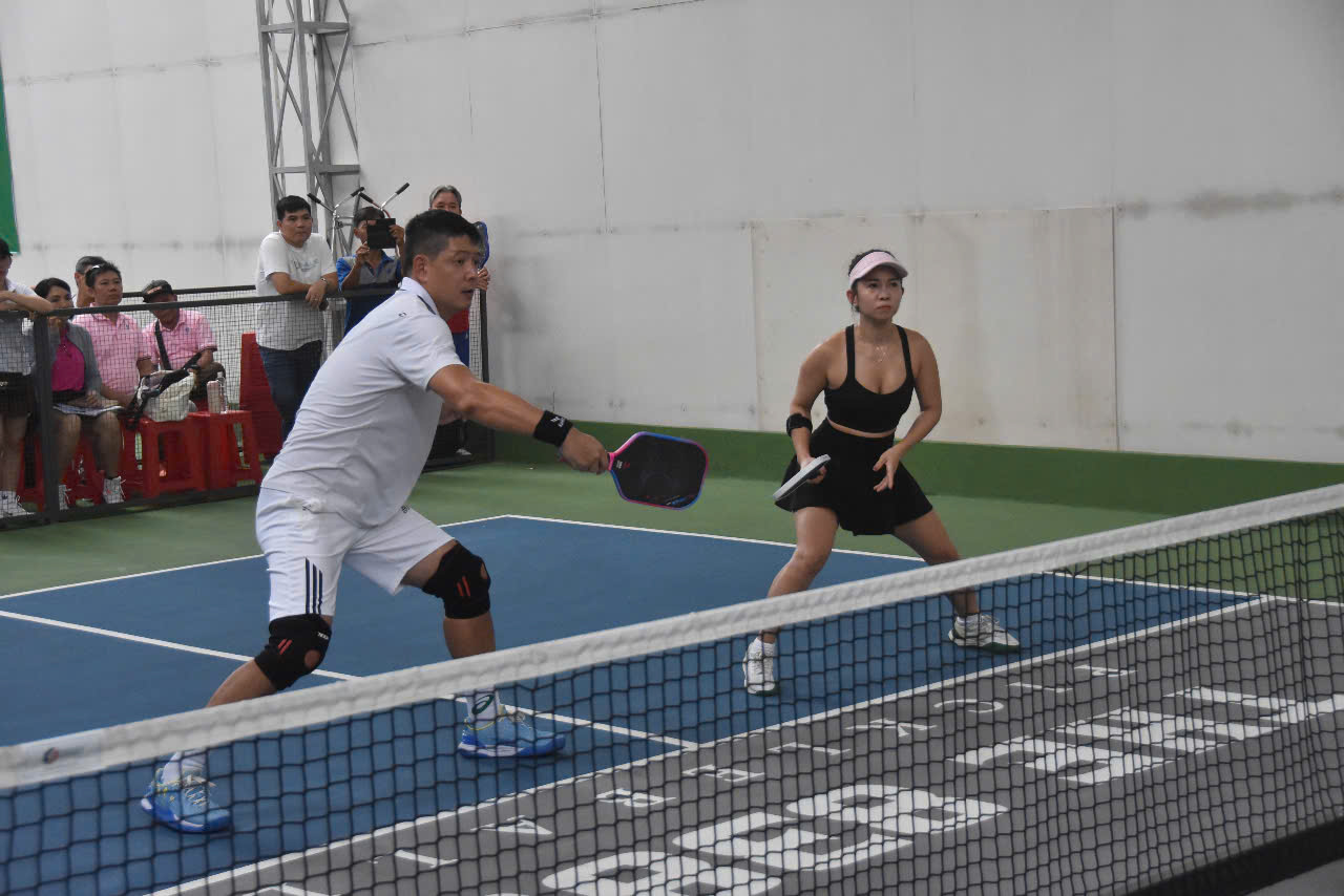 Sao Việt "đổ bộ" Giải Pickleball Báo Người Lao Động - Ảnh 11.