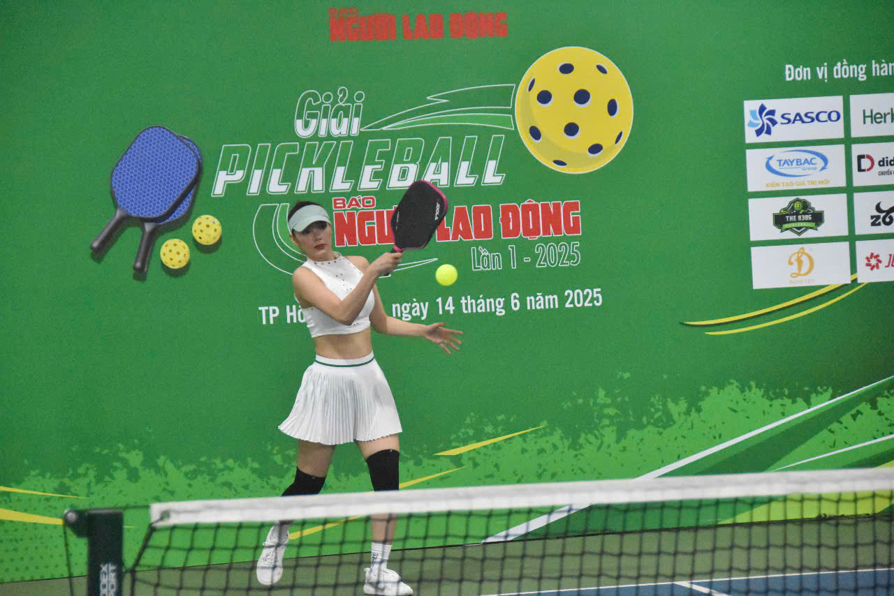 Giải Pickleball Báo Người Lao Động 2025: Tưng bừng khai mạc- Ảnh 10.