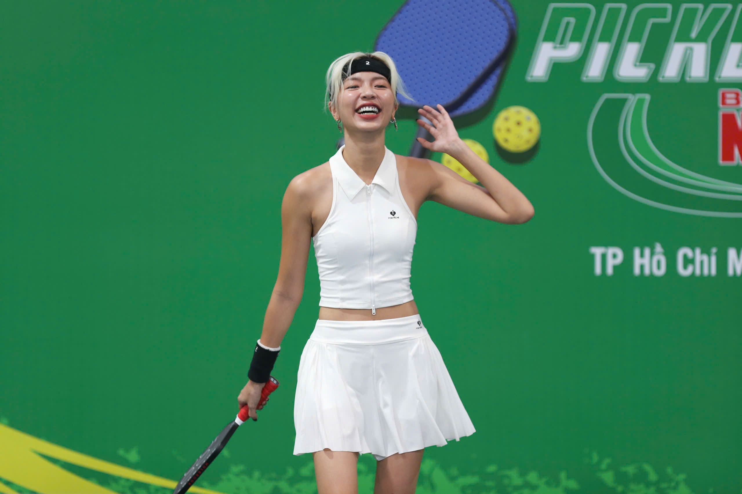 Sao Việt "đổ bộ" Giải Pickleball Báo Người Lao Động - Ảnh 3.