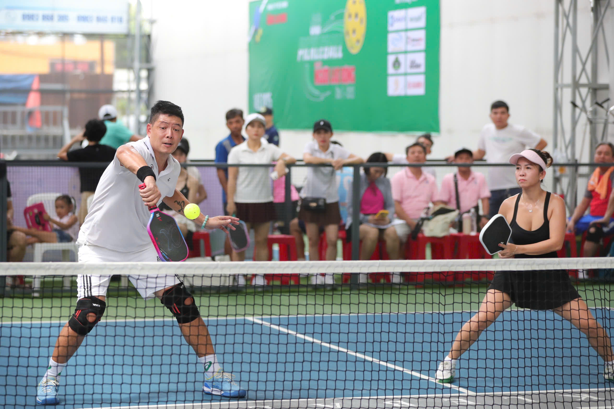 Sao Việt "đổ bộ" Giải Pickleball Báo Người Lao Động - Ảnh 10.