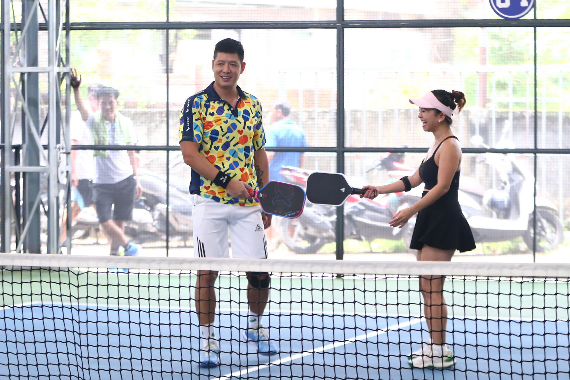 Giải Pickleball Báo Người Lao Động: Diễn viên Bình Minh đi tiếp, Minh Hằng dừng bước- Ảnh 4.