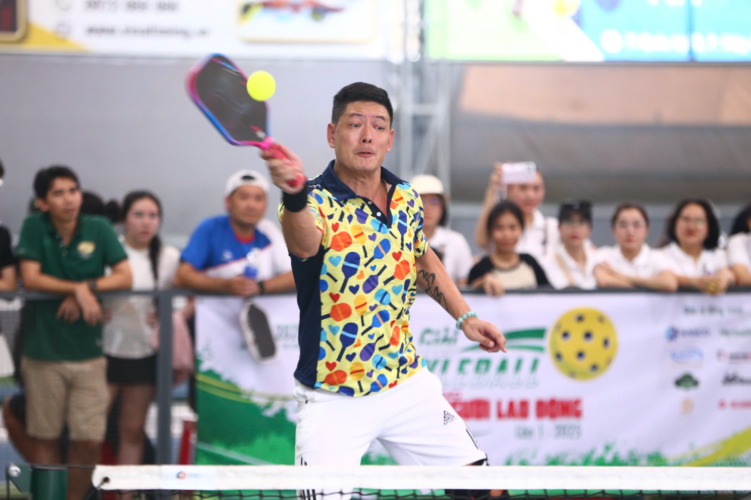 Giải Pickleball Báo Người Lao Động: Diễn viên Bình Minh đi tiếp, Minh Hằng dừng bước- Ảnh 3.