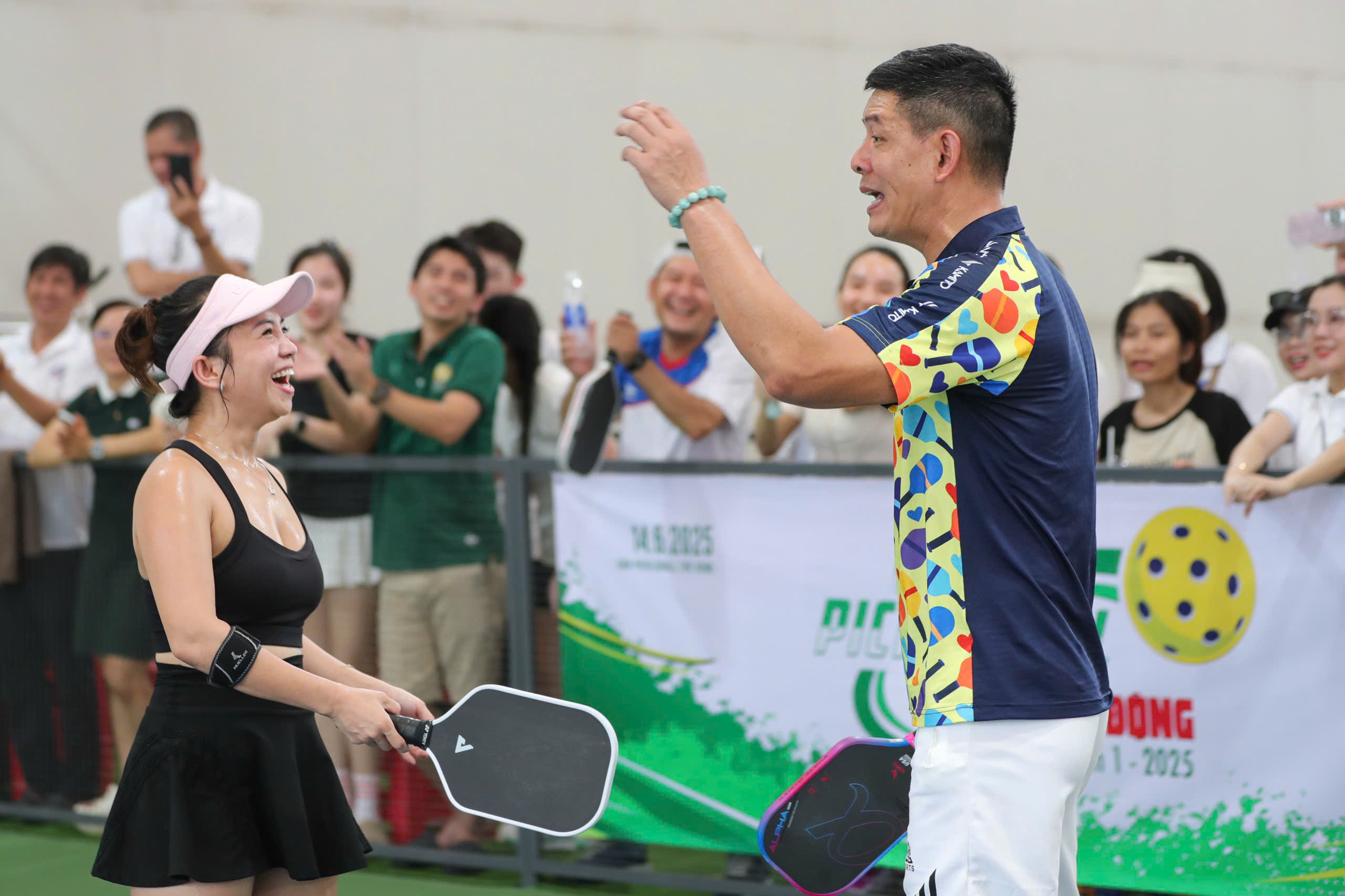 Giải Pickleball B&aacute;o Người Lao Động lần 1-2025: B&ugrave;ng nổ chiến thắng - Ảnh 9.