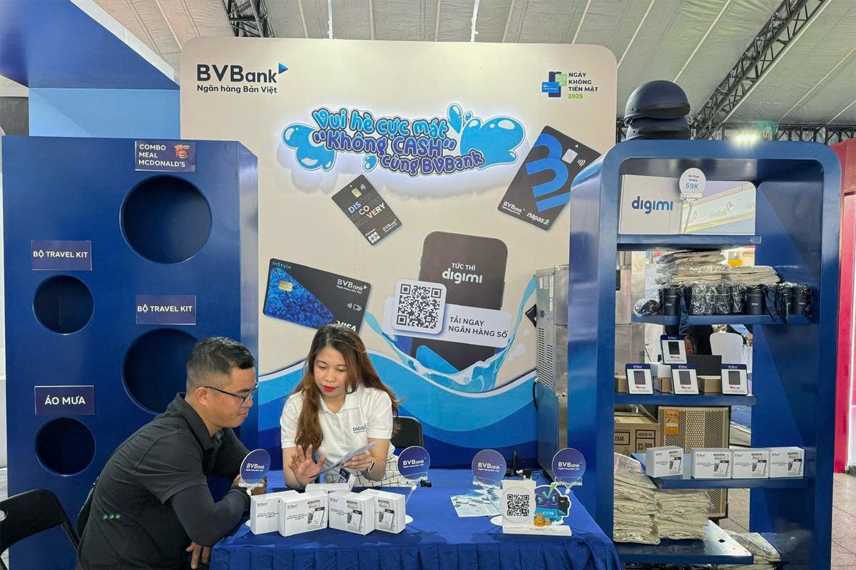 Chuỗi hoạt động kh&ocirc;ng cash của BVBank, tiểu thương x&oacute;a nỗi lo với nền tảng Digistore- Ảnh 1.