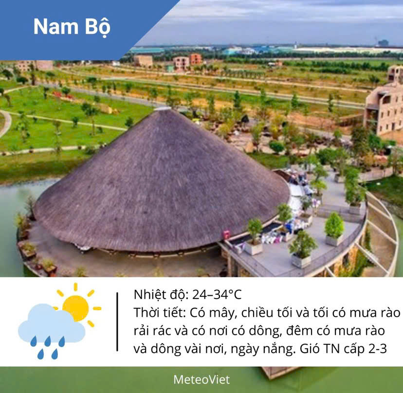 Thời tiết TP HCM hôm nay, 16-6: Ít biến động- Ảnh 2.