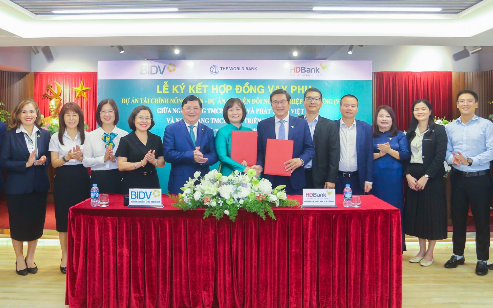 HDBank hợp tác BIDV triển khai nguồn vốn quốc tế thúc đẩy phát triển bền vững