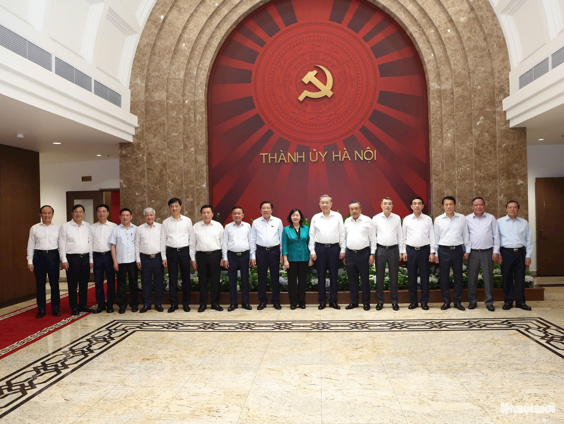 Tổng Bí thư Tô Lâm làm việc với Ban Thường vụ Thành ủy Hà Nội- Ảnh 4.