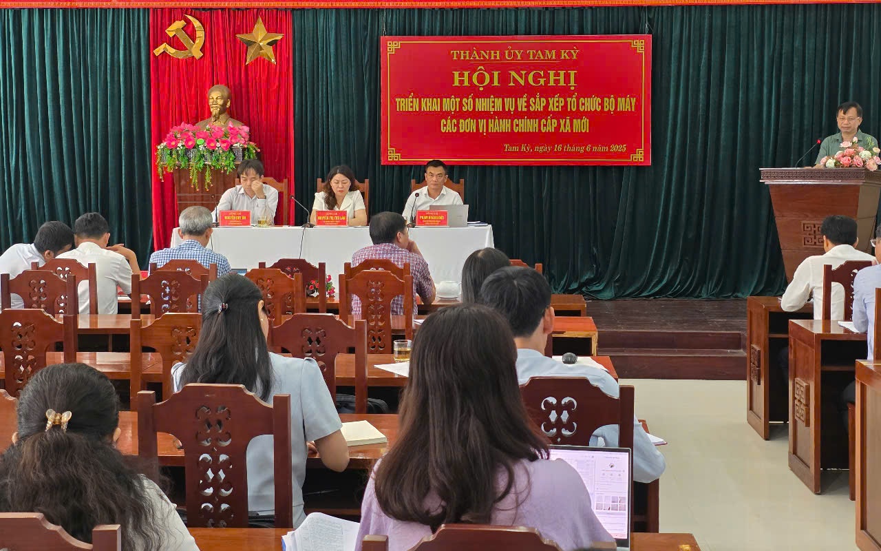 Danh sách Bí thư, Chủ tịch 4 phường mới của TP Tam Kỳ, Quảng Nam