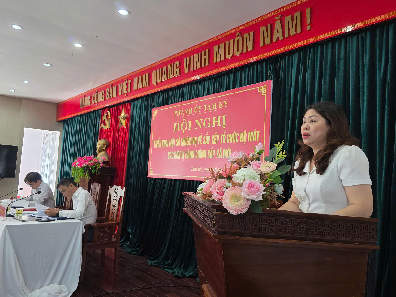 Danh sách Bí thư, Chủ tịch 4 phường mới của thành phố Tam Kỳ, Quảng Nam- Ảnh 1.