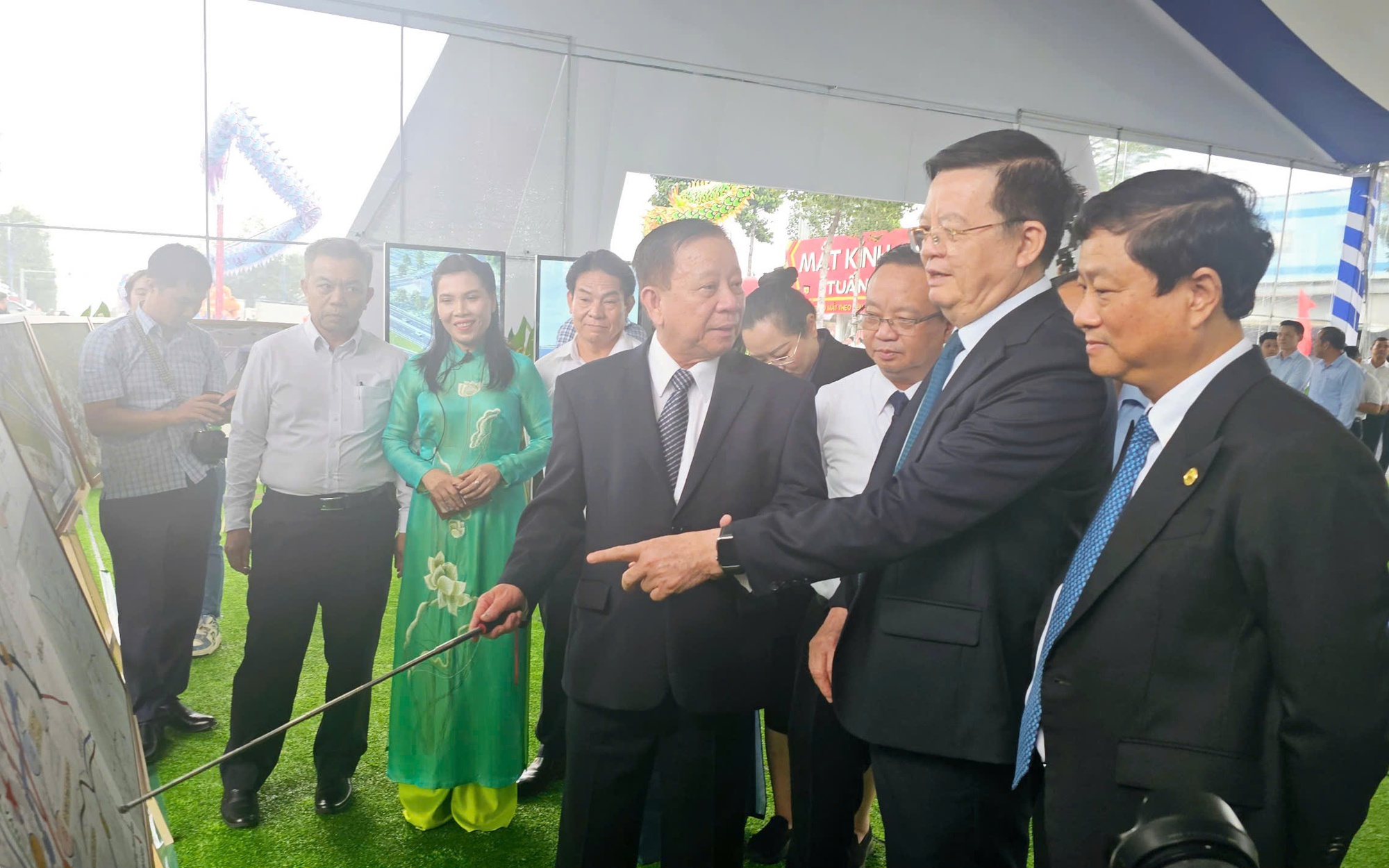 Ngắm phối cảnh đường V&agrave;nh đai 4 TP HCM đoạn qua B&igrave;nh Dương- Ảnh 11.
