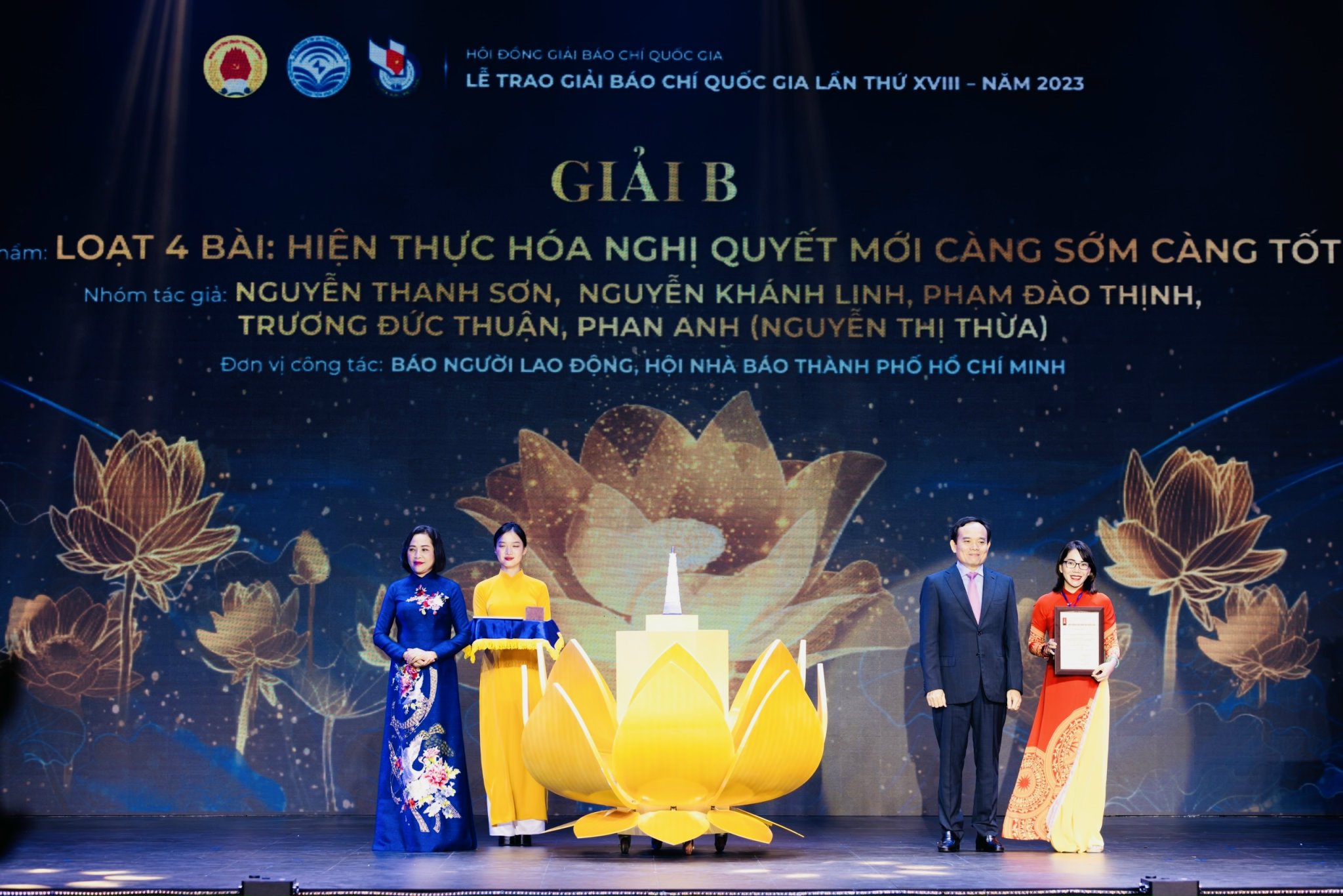 Báo Người Lao Động đoạt 1 Giải Báo chí Quốc gia, 8 Giải Báo chí TP HCM- Ảnh 3.