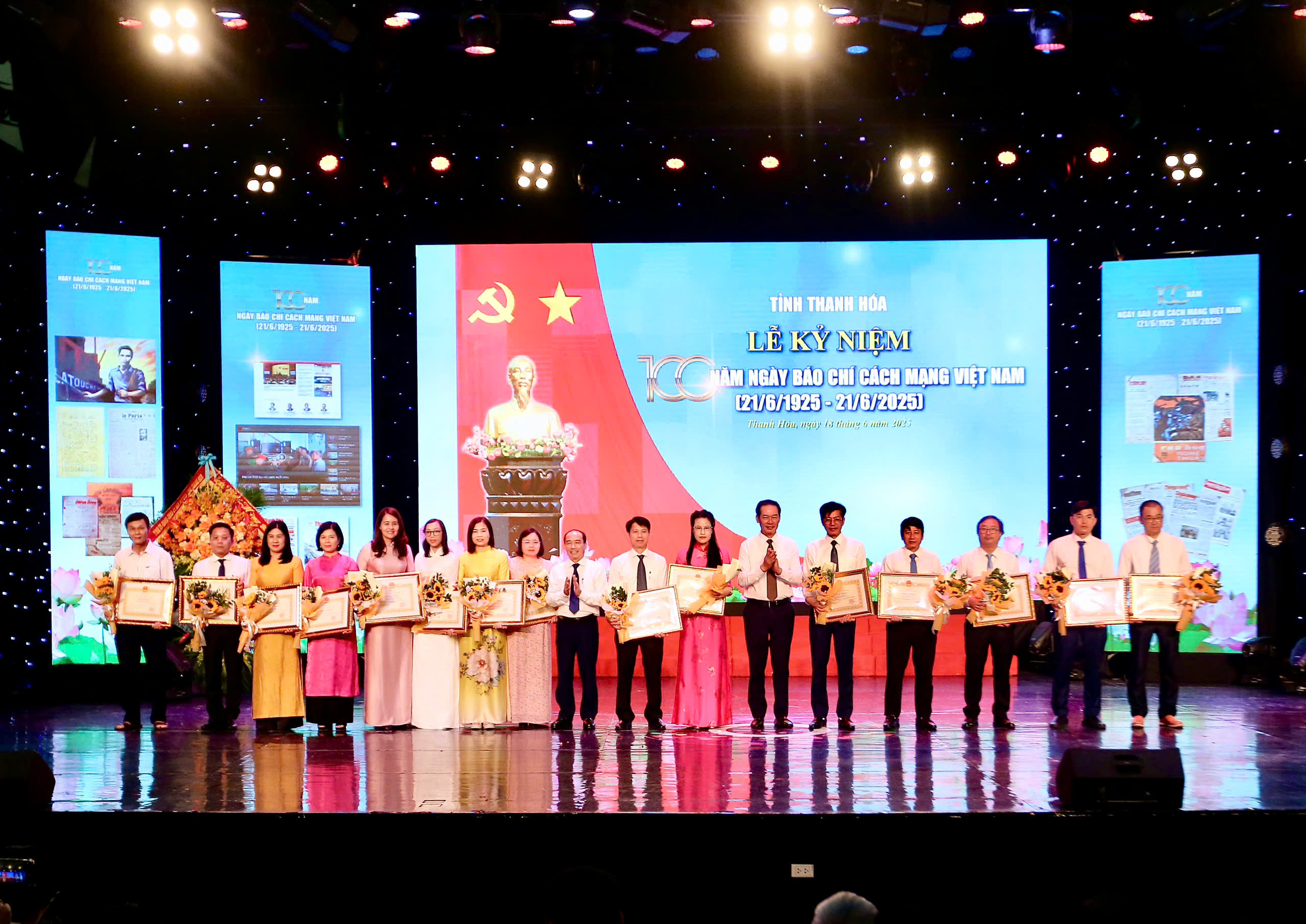 Tôn vinh các nhà báo nhân kỷ niệm 100 năm ngày Báo chí Cách mạng Việt Nam- Ảnh 6.