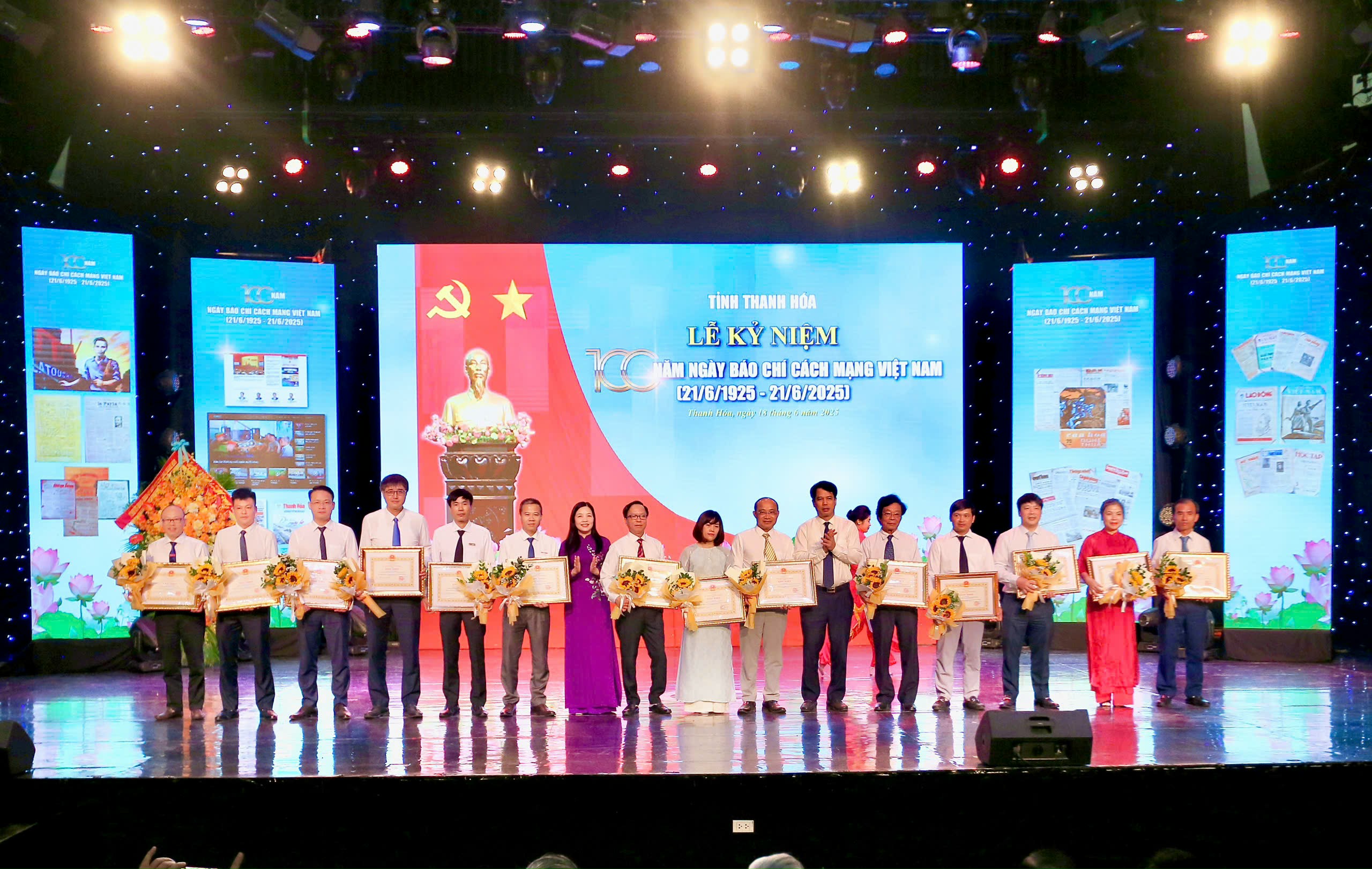 Tôn vinh các nhà báo nhân kỷ niệm 100 năm ngày Báo chí Cách mạng Việt Nam- Ảnh 4.