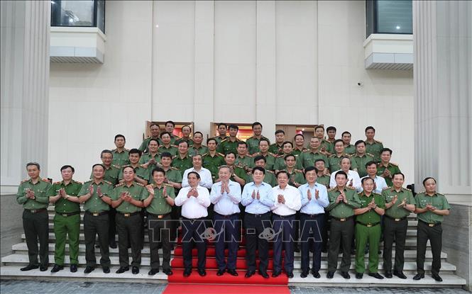 Tổng B&iacute; thư T&ocirc; L&acirc;m dự, chỉ đạo Hội nghị Đảng ủy 
C&ocirc;ng an Trung ương- Ảnh 4.