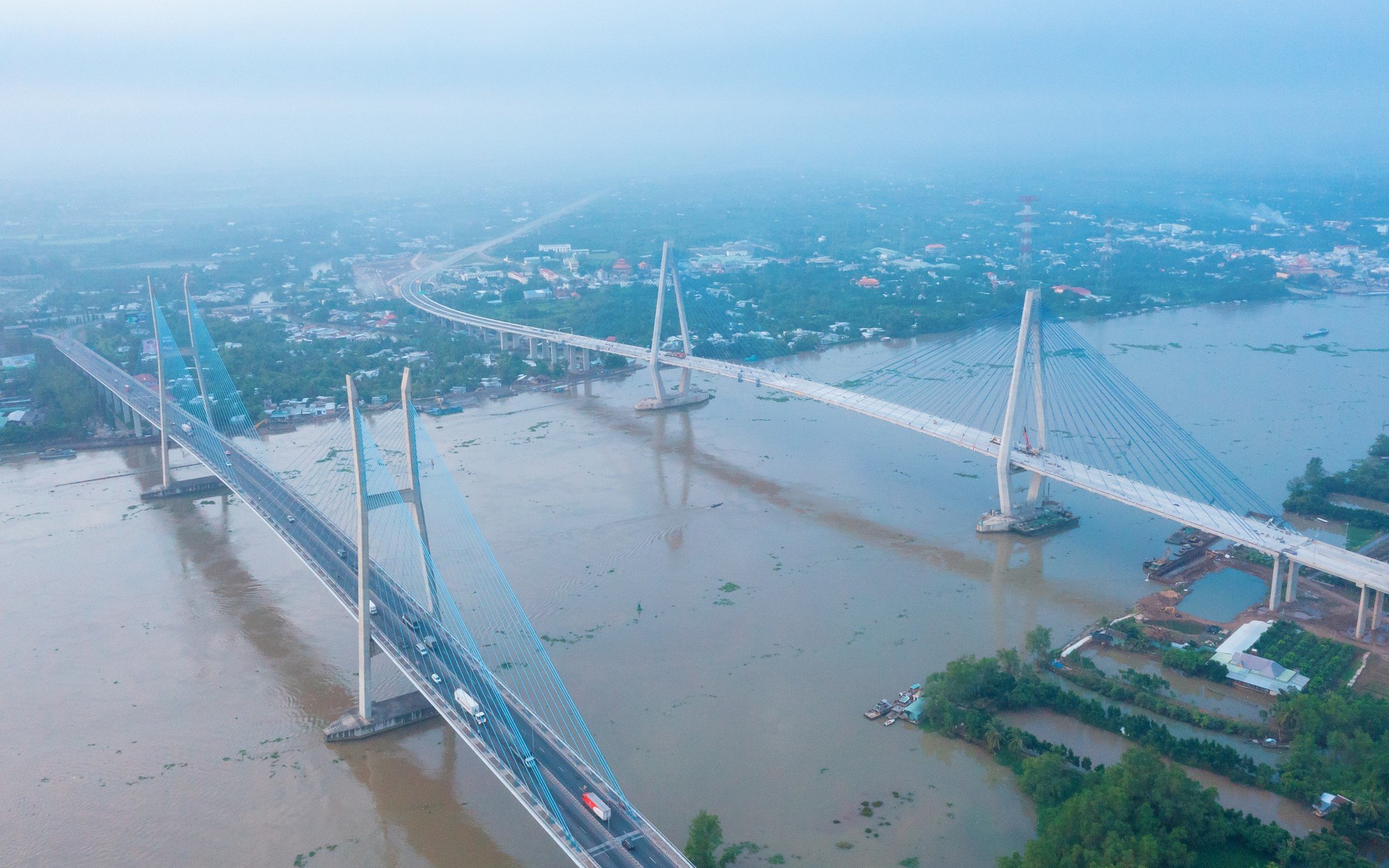 Tiền Giang thông báo thời gian hạn chế lưu thông qua cầu Mỹ Thuận