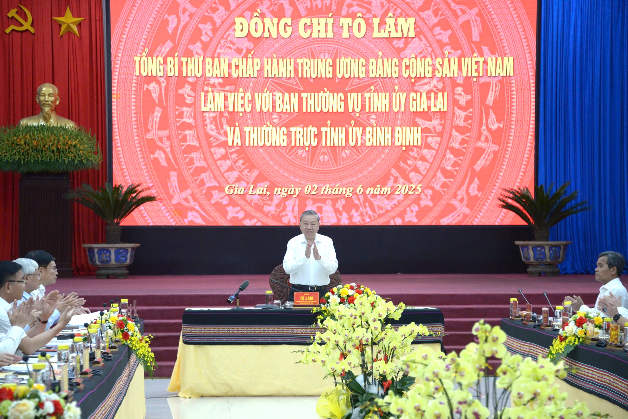 Tổng Bí thư Tô Lâm: Tỉnh Gia Lai mới cần triển khai 3 đột phá để phát triển- Ảnh 3.