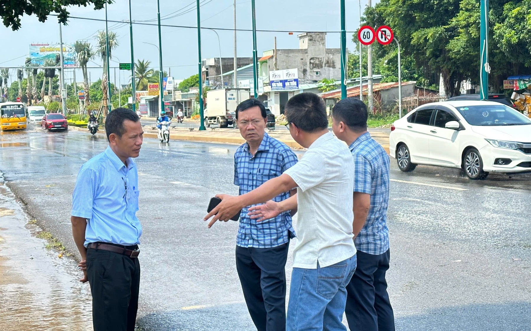 Vụ kẹt xe nghiêm trọng gần cầu Cỏ May, TP Vũng Tàu: Cơ quan chức năng vào cuộc xử lý 