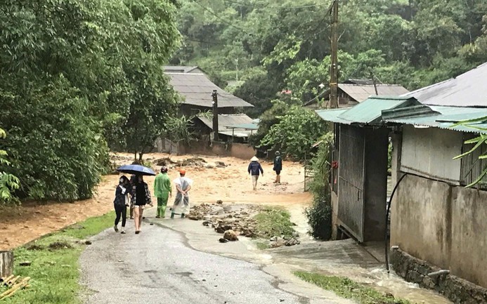 Miền Bắc lại hứng đợt mưa rất to