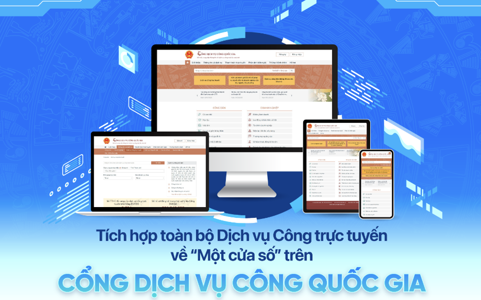 Thực hiện dịch vụ công trực tuyến trên một cổng duy nhất