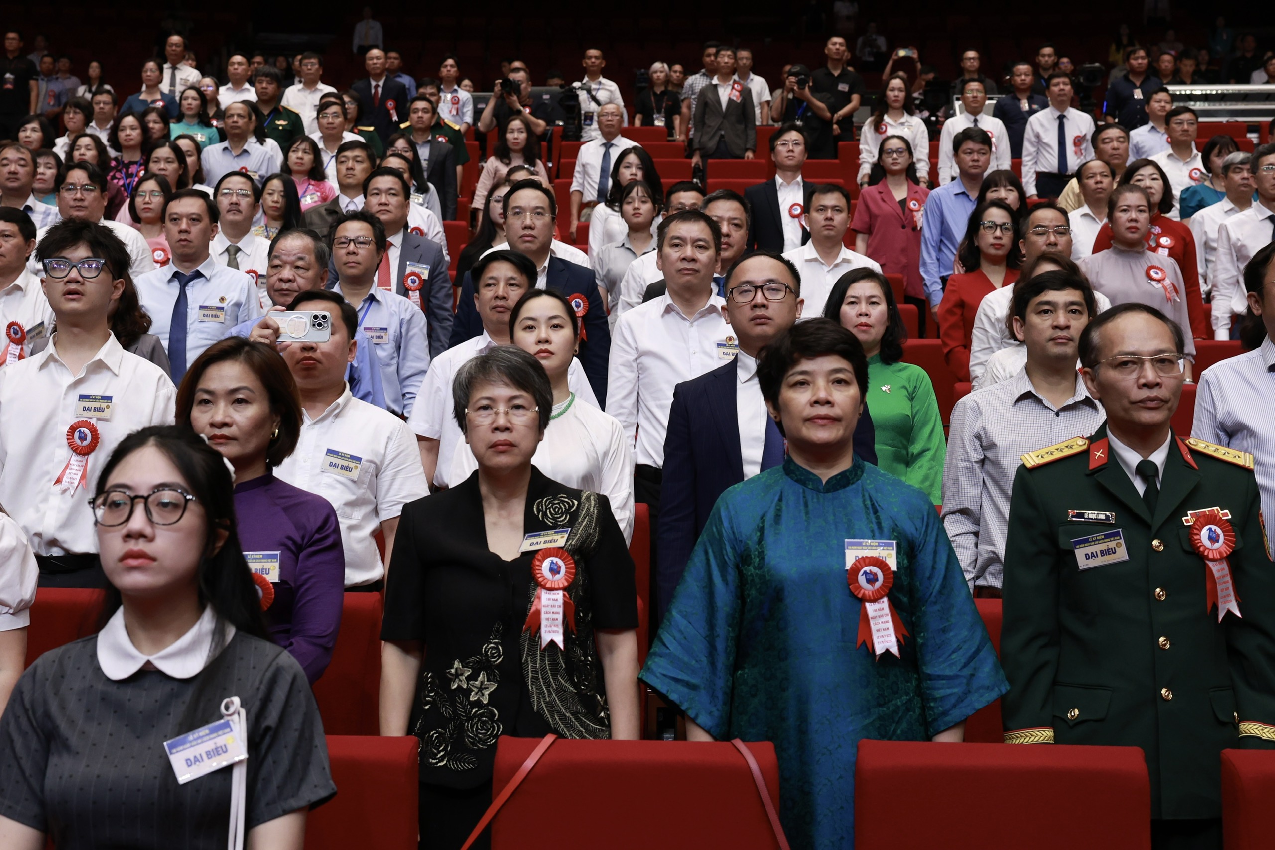 Tổng B&iacute; thư T&ocirc; L&acirc;m dự Lễ kỷ niệm 100 năm Ng&agrave;y B&aacute;o ch&iacute; c&aacute;ch mạng Việt Nam- Ảnh 10.