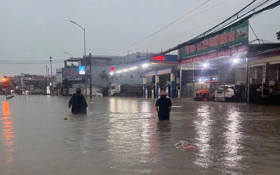 Mưa lớn tại nhiều tỉnh, thành phía Bắc