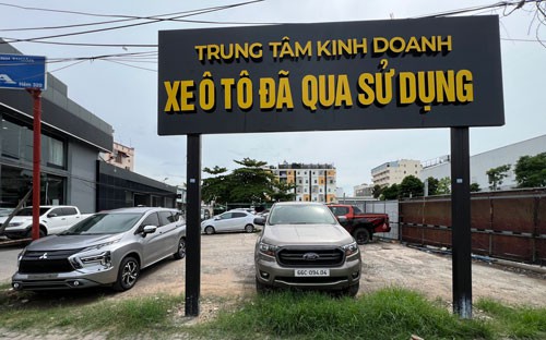 Thị trường ô tô cũ ảm đạm