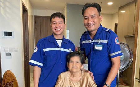 Nữ bệnh nhân 63 tuổi ngưng thở vượt cửa tử nhờ hệ thống cấp cứu 115