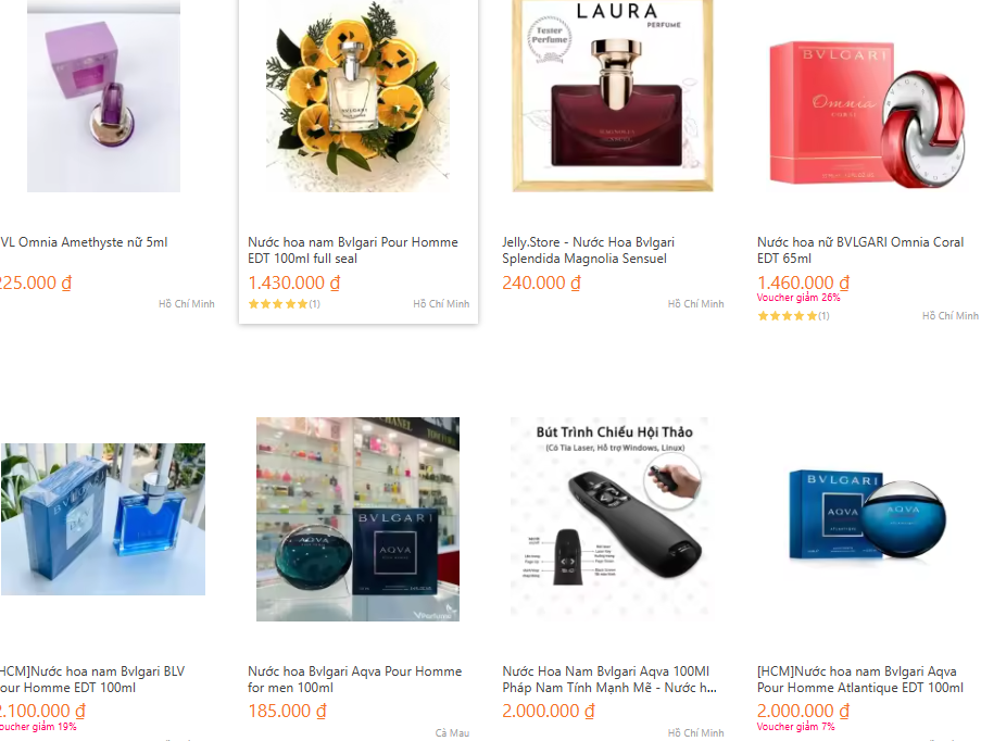 Nước hoa Chanel, Bvlgari, Ysl,&hellip;gi&aacute; 'ngang chai nước lọc' b&aacute;n đầy tr&ecirc;n mạng - Ảnh 5.