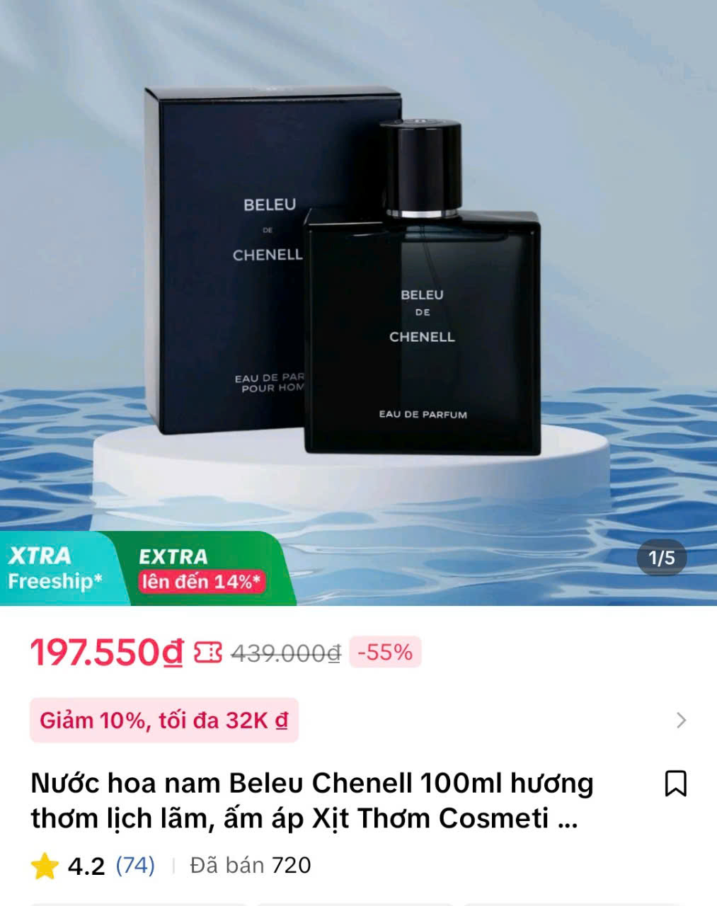Nước hoa Chanel, Bvlgari, Ysl,&hellip;gi&aacute; 'ngang chai nước lọc' b&aacute;n đầy tr&ecirc;n mạng - Ảnh 4.