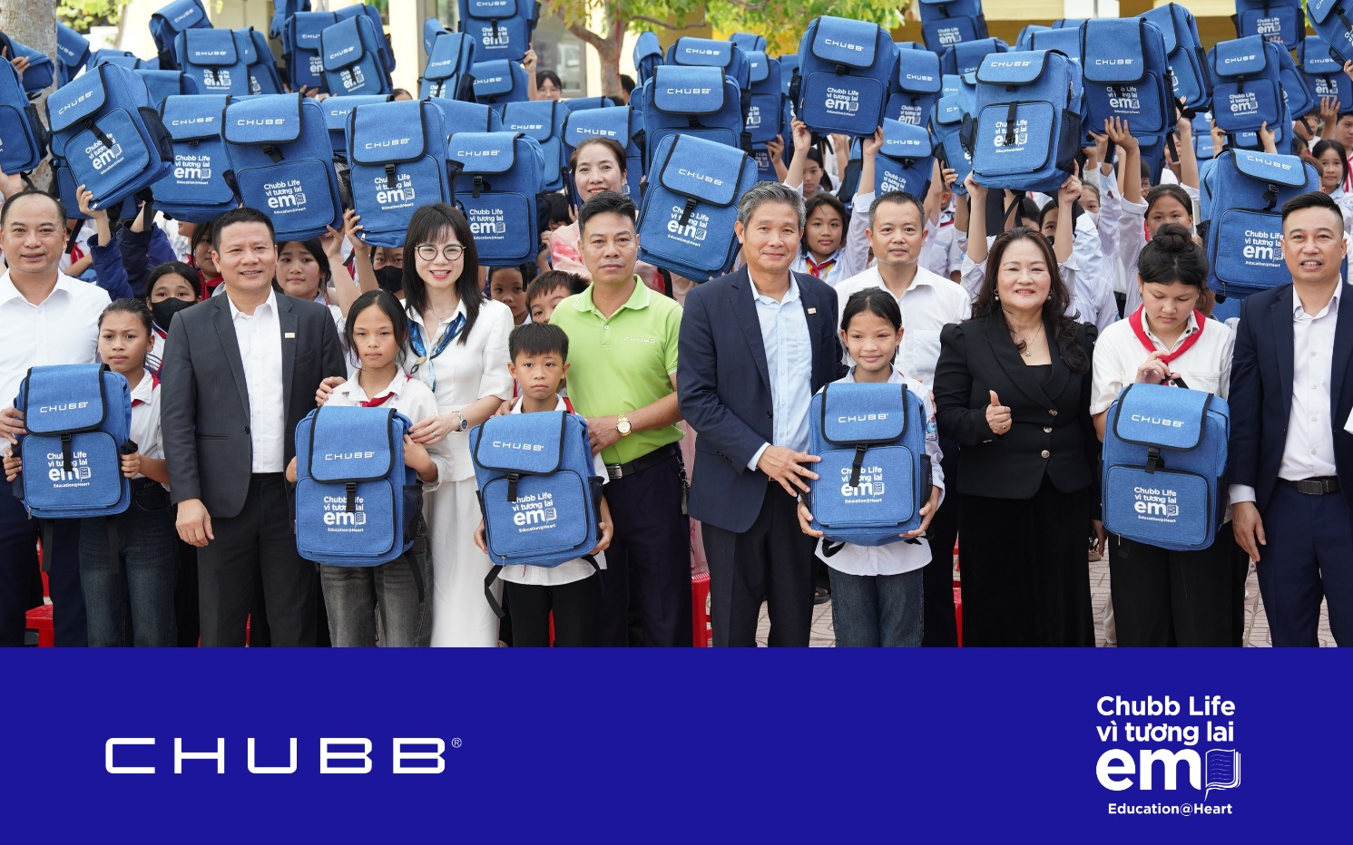 Chubb Life tiếp động lực cho trẻ khó khăn nhân Tháng Hành động vì trẻ em