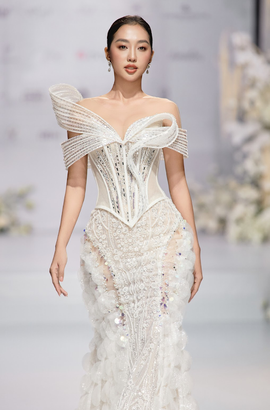 Đoàn Thiên Ân xinh đẹp trong váy cưới- Ảnh 8.
