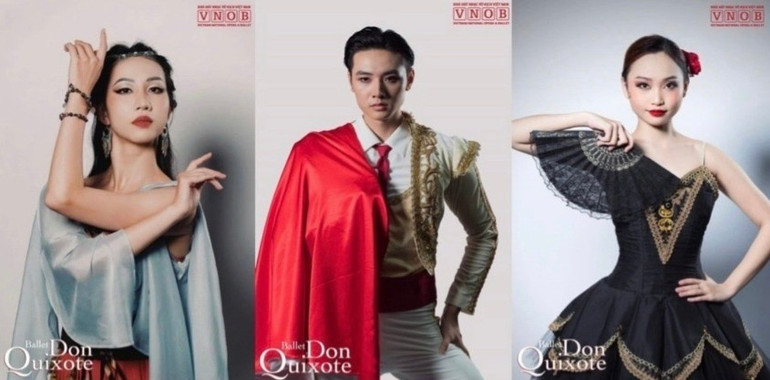 Vở ballet "Don Quixote" lần đầu công diễn tại Việt Nam- Ảnh 1.