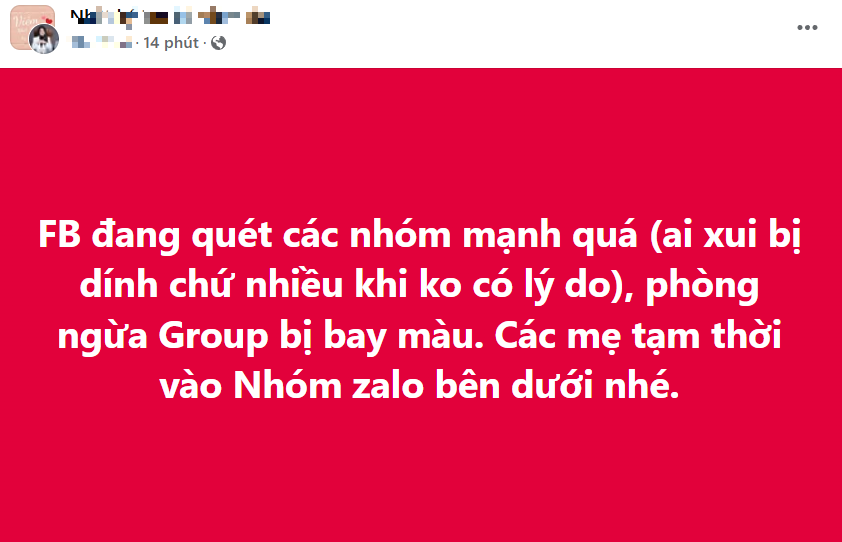 H&agrave;ng loạt group Facebook "bay m&agrave;u" kh&ocirc;ng r&otilde; l&yacute; do- Ảnh 4.