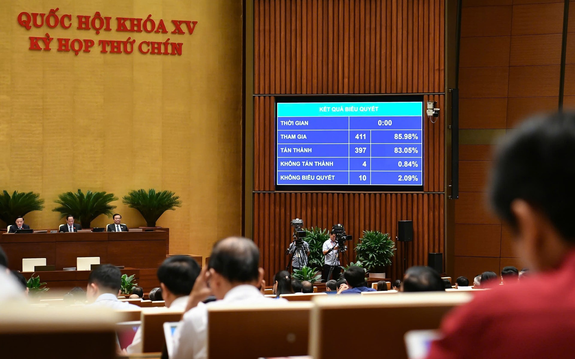 Quốc hội thông qua Nghị quyết về cơ chế xử lý khó khăn, vướng mắc do quy định của pháp luật