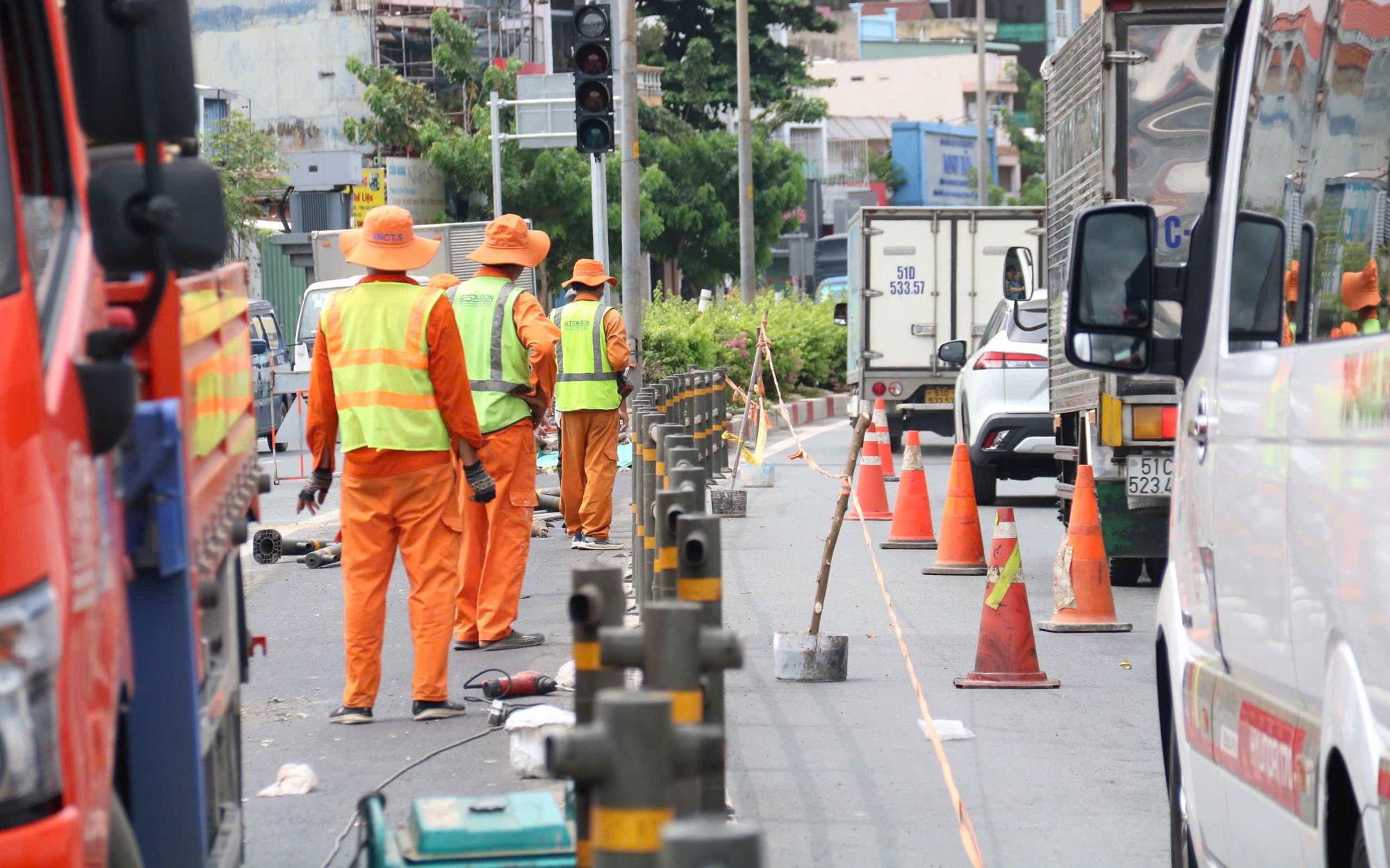 Điều chỉnh giao thông quanh khu vực nhà ga T3, sân bay Tân Sơn Nhất