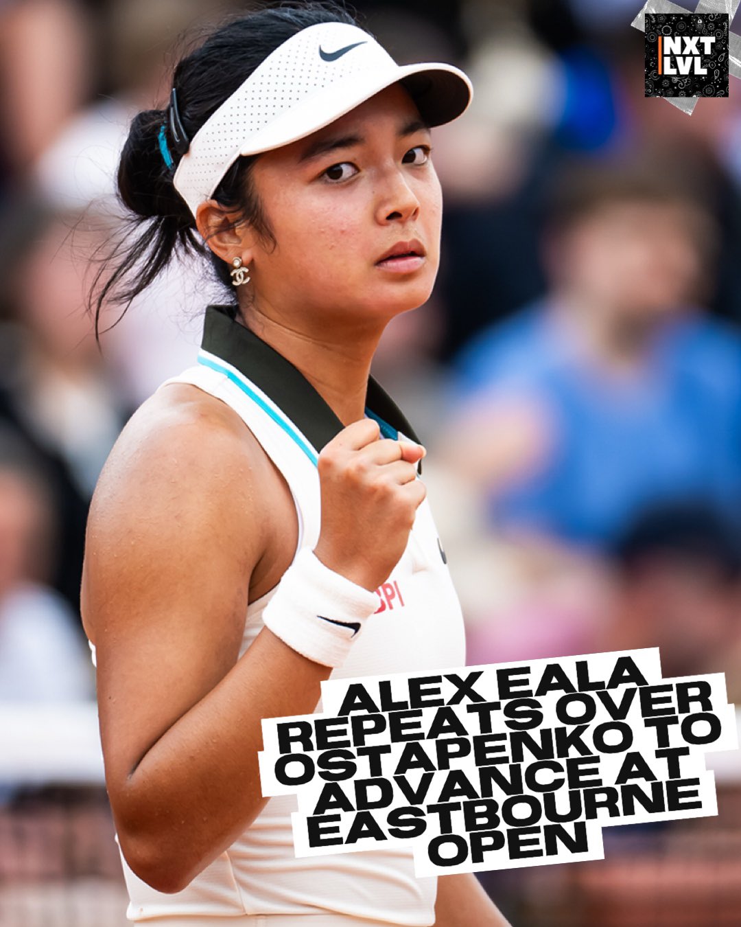 Alex Eala thắng tay vợt hạng 20 thế giới, v&agrave;o tứ kết WTA 250- Ảnh 1.