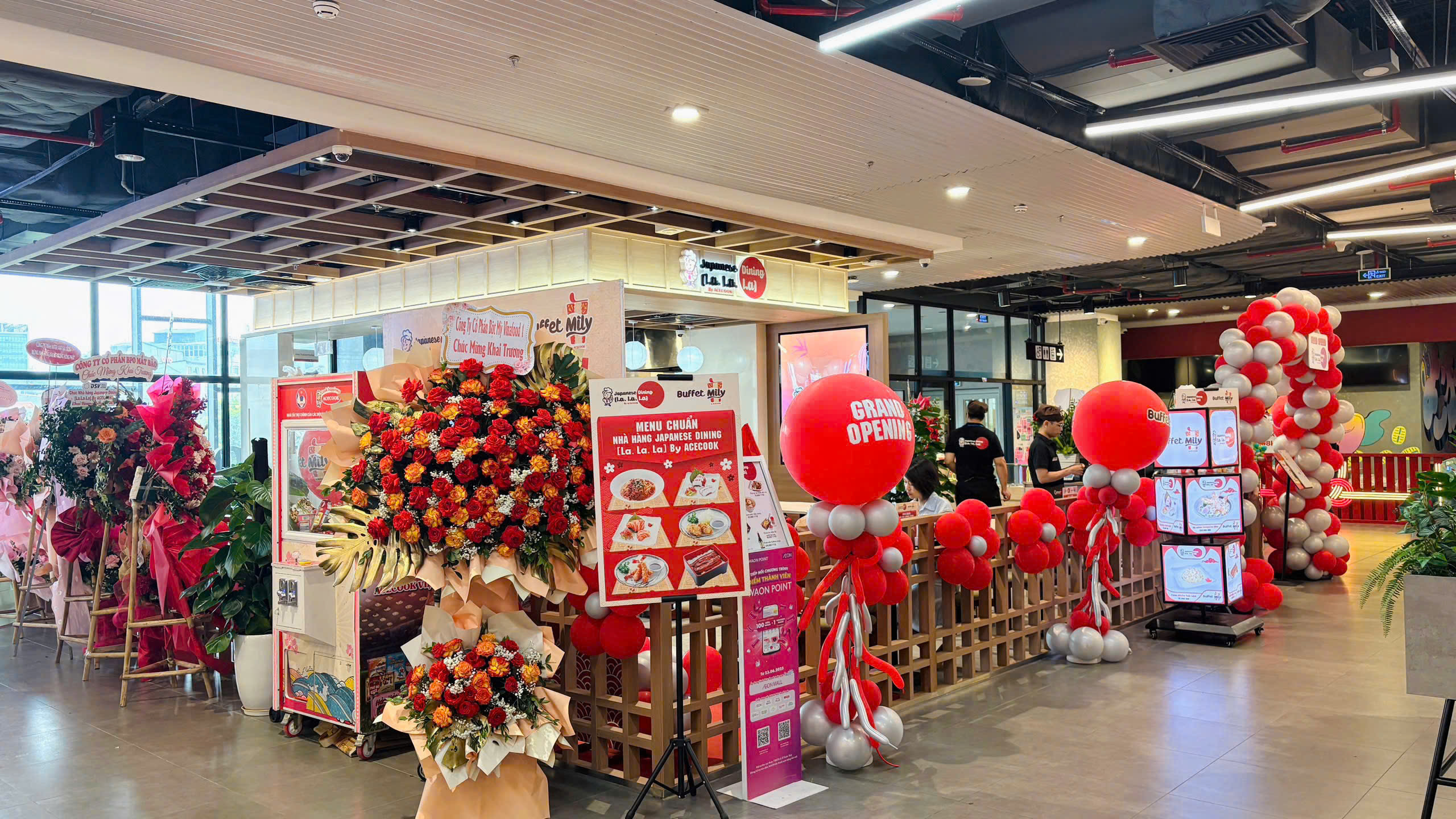 Acecook Việt Nam khai trương nh&agrave; h&agrave;ng Japanese Dining (La La La) tại Aeon Mall Xu&acirc;n Thủy- Ảnh 1.
