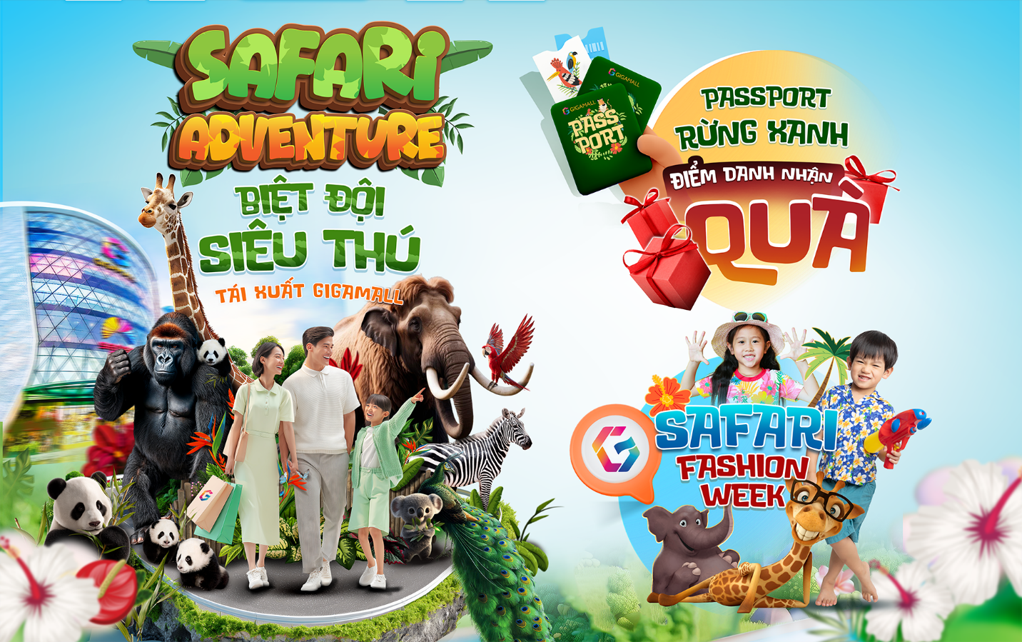 Gigamall ra mắt "Safari Adventure": H&agrave;nh tr&igrave;nh kh&aacute;m ph&aacute; thế giới hoang d&atilde; giữa l&ograve;ng th&agrave;nh phố m&ugrave;a h&egrave;- Ảnh 2.