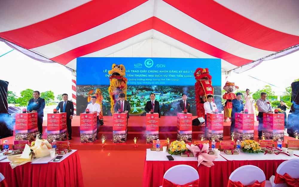 Triển khai dự án Trung tâm thương mại dịch vụ lớn tại Tiền Giang